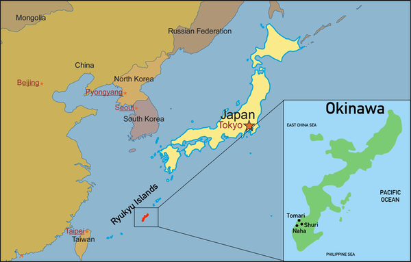 Okinawa map